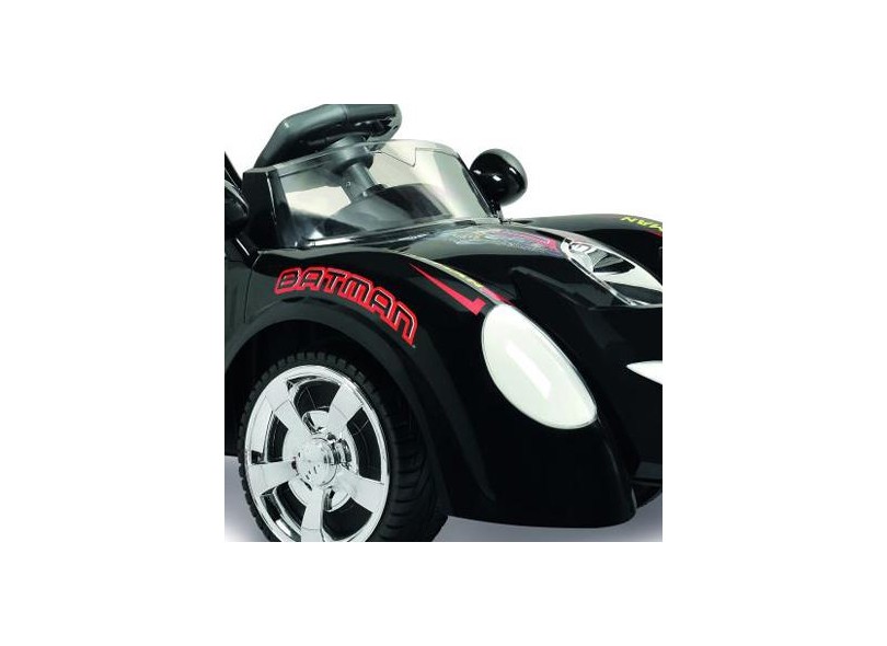 Mini Carro Elétrico Batman 2385 com Controle Remoto - Bandeirante