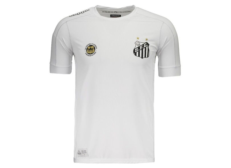 Camisa Jogo Santos I 2017/18 sem Número Kappa