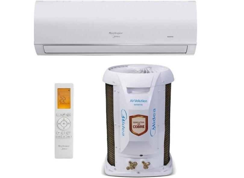 Ar Condicionado 12.000 BTUs Inverter Airvolution Midea Branco 220V