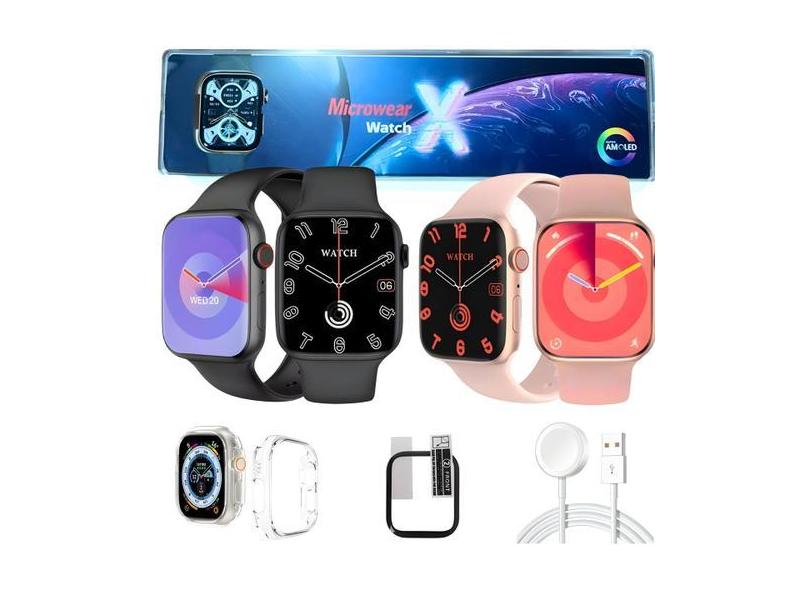Relogio Smartwatch Serie 10 Original Lançamento Watch X Bluetooth Andr