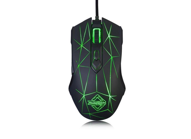 Mouse para jogos firstblood only game AJ52 Watcher rgb 7 botões