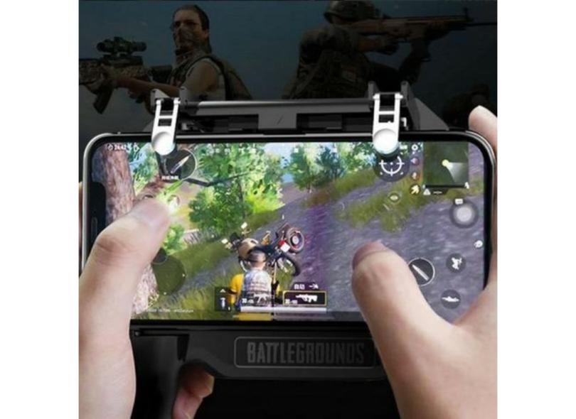 Joystick Controle Gamepad W10 R1 L1 Mobile Pubg - Free Fire com o ...