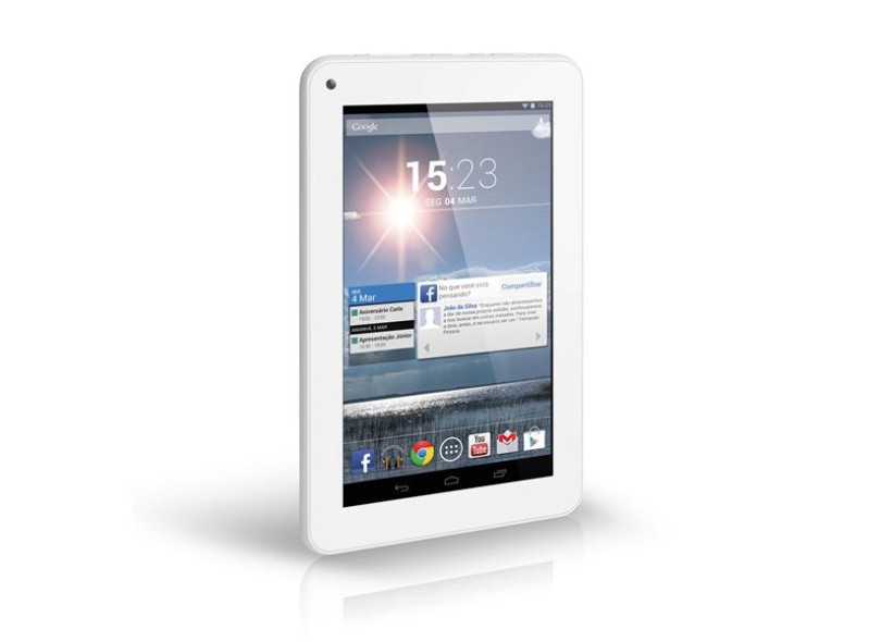 Tablet Multilaser M7S Dual Core Wi-Fi 8 GB LCD 7" Android 4.2 (Jelly Bean Plus) 1,3 MP NB116
