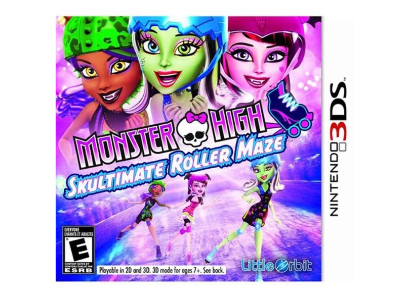 Jogo Monster High: Skultimate Roller Maze Little Orbit Nintendo 3DS