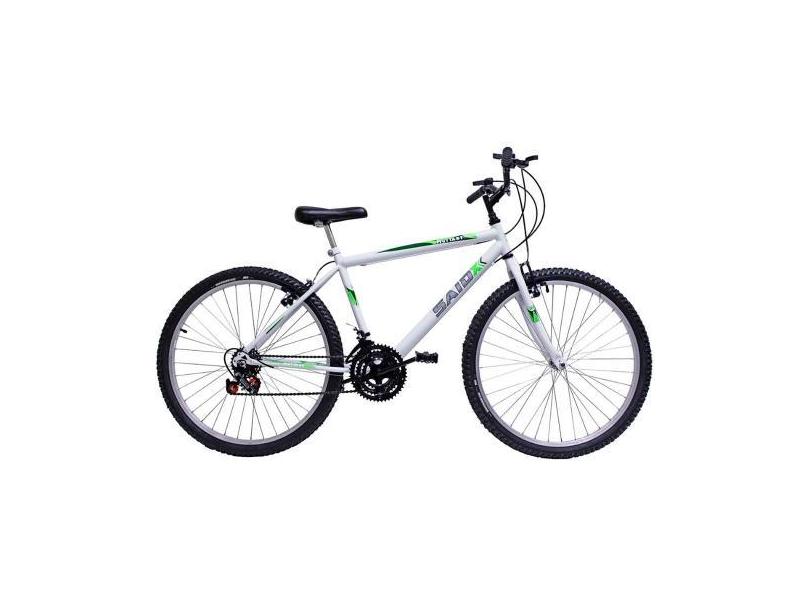 Bicicleta Aro 26 Masculina De Passeio 18 Marchas - Saidx, Branco