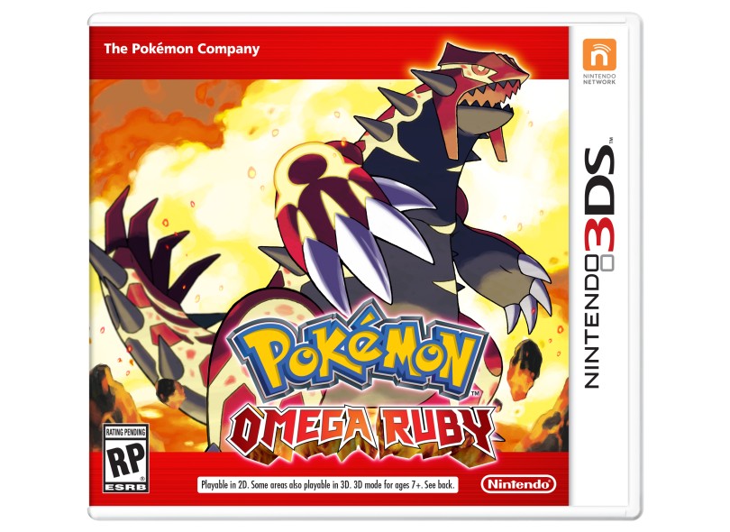 Jogo Pokémon Omega Ruby Nintendo Nintendo 3DS