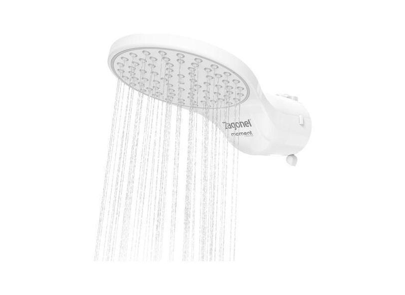 Chuveiro Eletrico Branco Moment Zagonel 110V 5500W