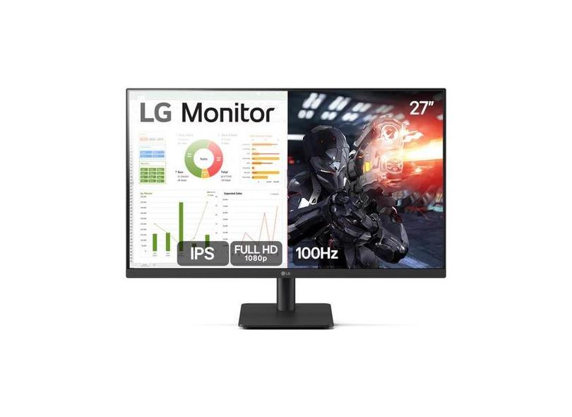 Monitor 27  Gamer LG 27ms500-b Ips, Full Hd, 100hz, 5ms LG