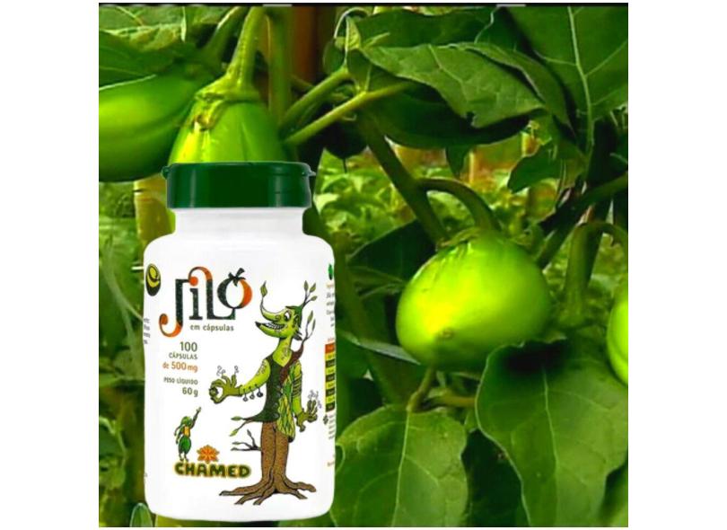 Jiló Em Cápsulas Chamed 100 Cápsulas De 500 Mg em Promoção é no Buscapé