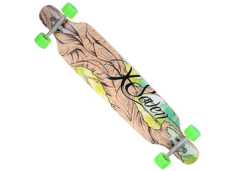 Skate Longboard XSeven Speed II com o Melhor Preço é no Zoom