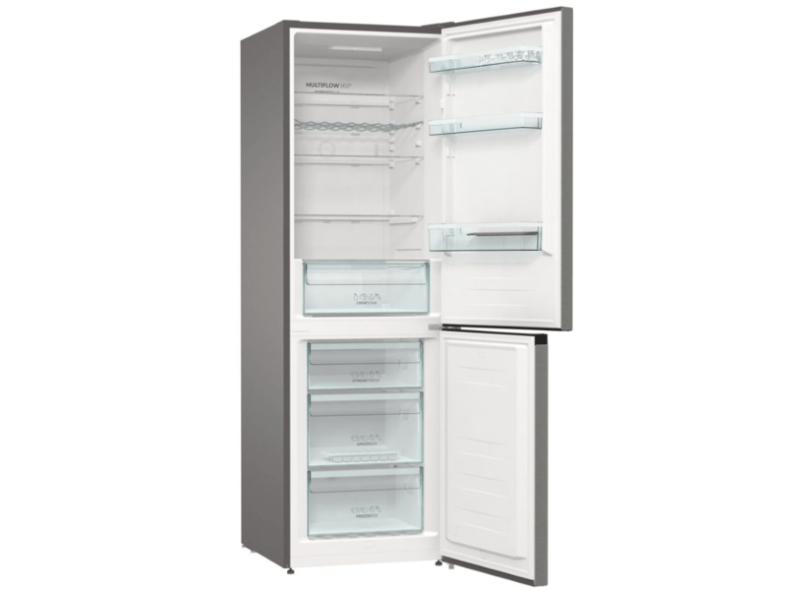 Geladeira Gorenje Bottom Freezer NRK61CAXL4 Frost Free Inverse 326 Litros Inox