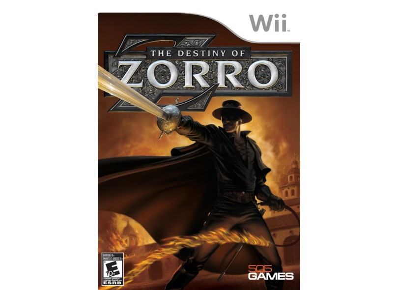 Jogo The Destiny of Zorro 505 Games Wii