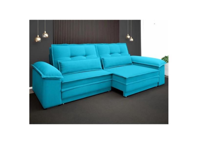 Sofá Retrátil Luxor 210cm Net Sofás