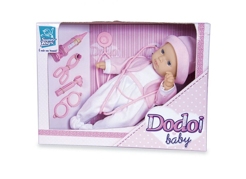 Boneca Dodói Baby Super Toys
