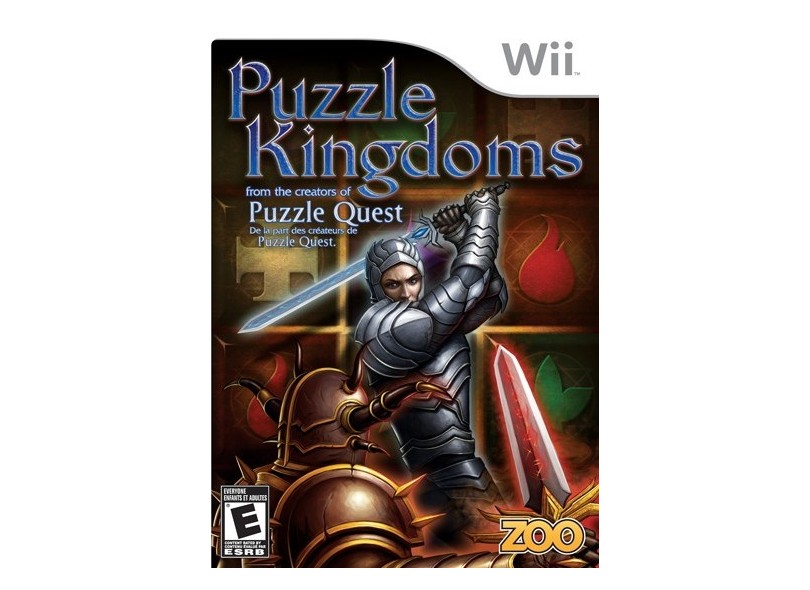 Jogo Puzzle Kingdoms Zoo Games Wii