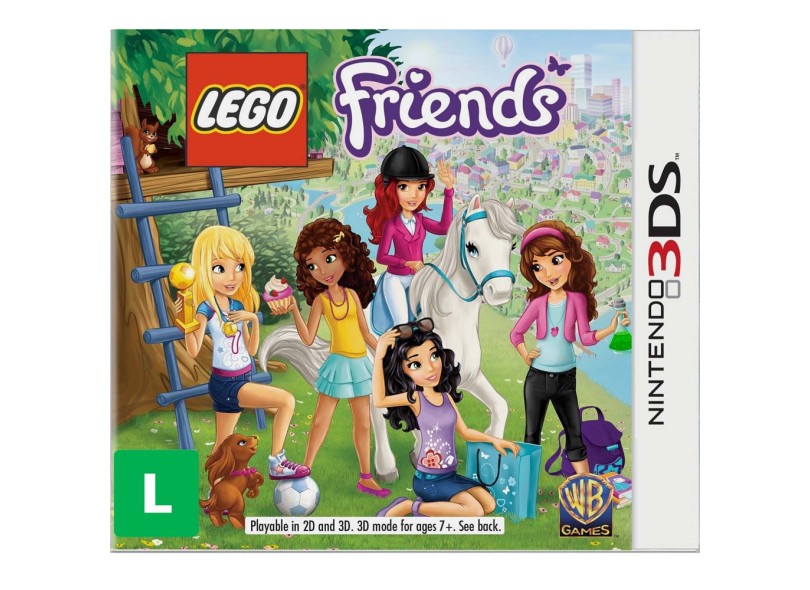Jogo Lego Friends Warner Bros Nintendo 3DS