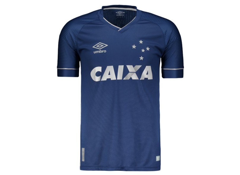 Camisa Torcedor Cruzeiro III 2017/18 Sem Número Umbro