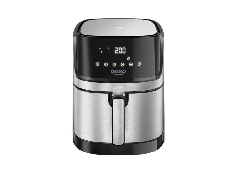 Fritadeira Air Fryer 5 Litros Com Painel Digital Dako - Preto