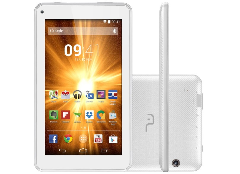 Tablet Multilaser M7-i 8.0 GB LCD 7 " Android 4.4 (Kit Kat) NB191