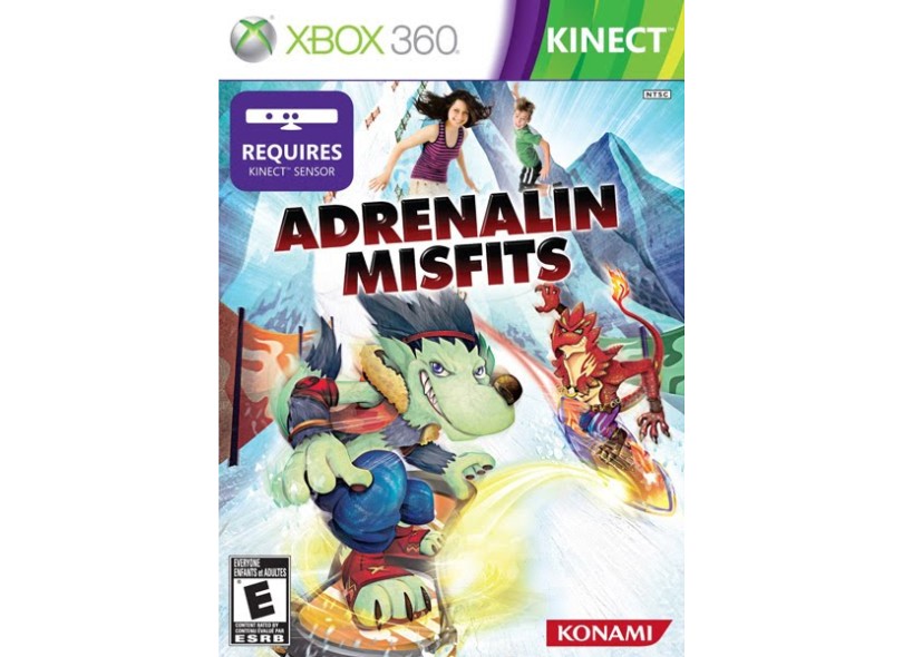 Jogo Adrenalin Misfits Konami Xbox 360