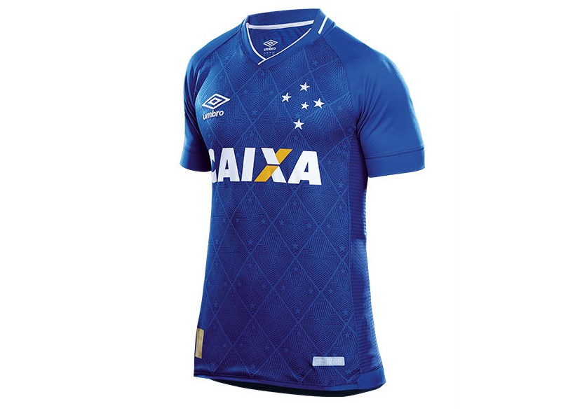 Camisa Torcedor Cruzeiro I 2017 Sem Número Umbro