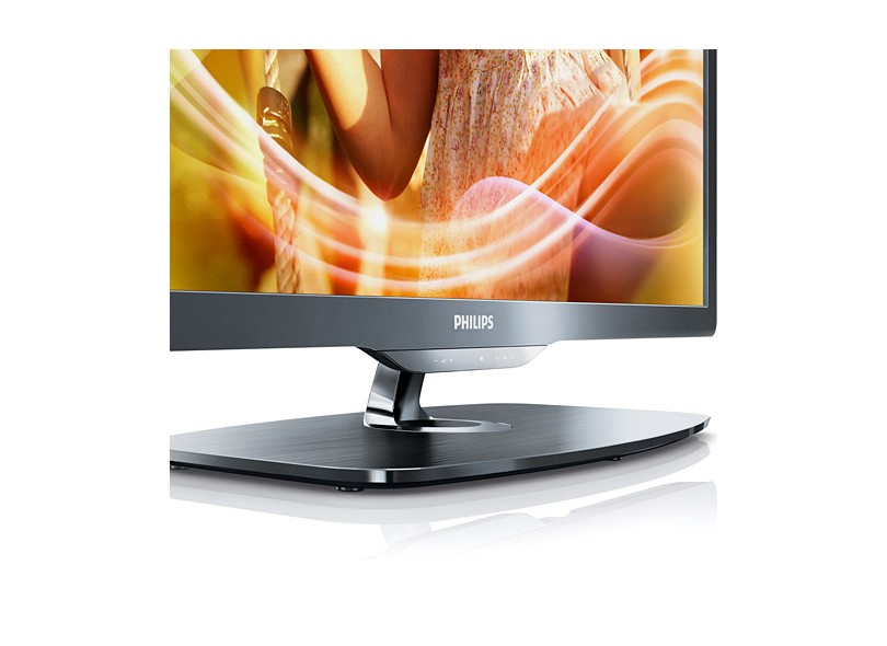 TV Philips Smart TV Ambilight Spectra 2, 32 LED, Full HD, 480Hz, Online TV, c/ Conversor Digital Integrado (DTV), Interatividade com emissoras (DTVi), Entrada USB e 4 Entradas HDMI c/ EasyLink, 32PFL7606D/78