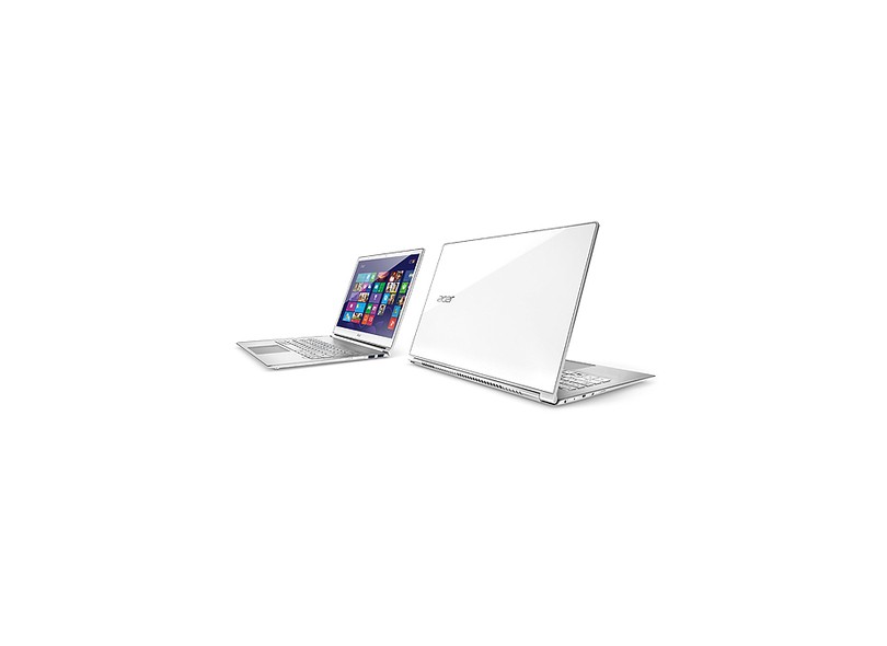 Notebook Acer Intel Core i5 3317U 3ª Geração 4 GB 128 GB LED 13,3" Intel HD Graphics 4000 Windows 8