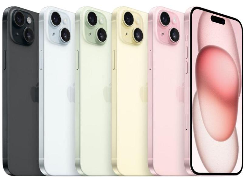 Smartphone Apple iPhone 15 Plus 128GB Câmera Dupla