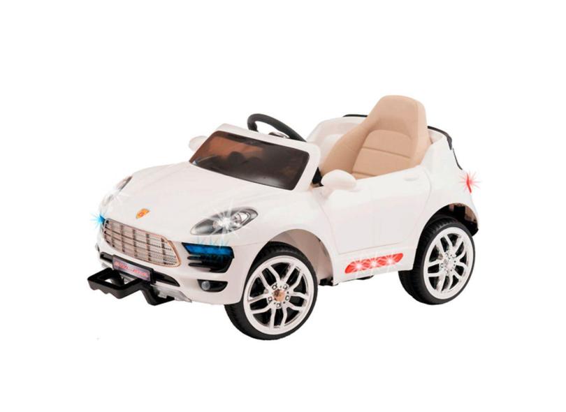 Carro Eletrico Infantil com som Car One PS Branco - Biemme