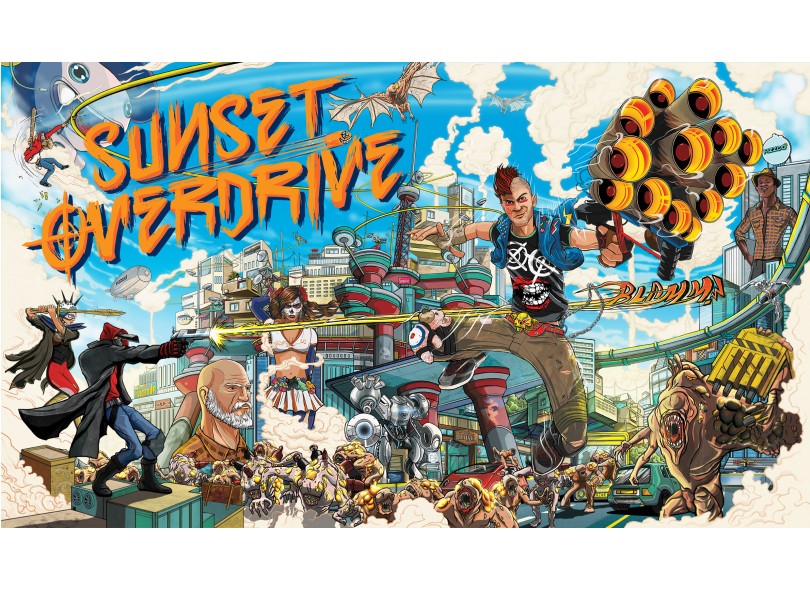 Jogo Sunset Overdrive Xbox One Microsoft com o Melhor Preço é no Zoom