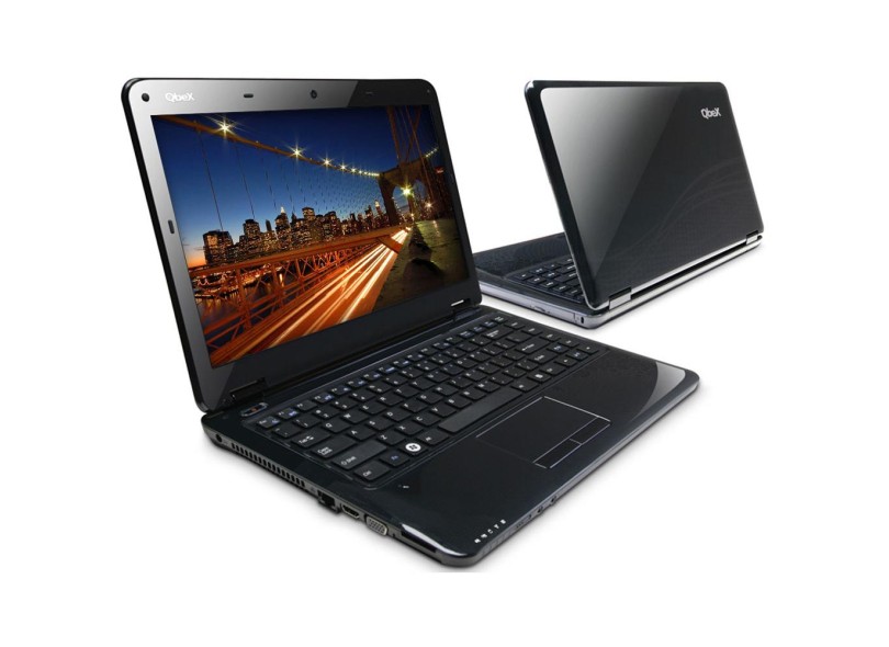Notebook Qbex Max Mobile 4GB HD 500GB Intel Core i3-2310M Linux