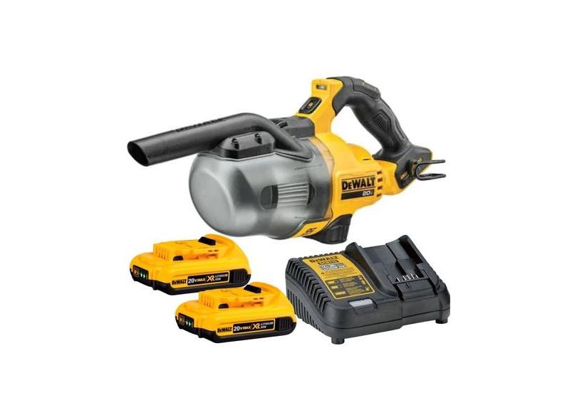 Aspirador Portatil 2 Bat 20v 2ah Dcv501hb Dewalt +carreg Rap DCV501HB-B3