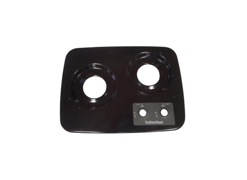 Cooktop Main Top Suburban 2939ABK de 2 queimadores para SDN2 preto