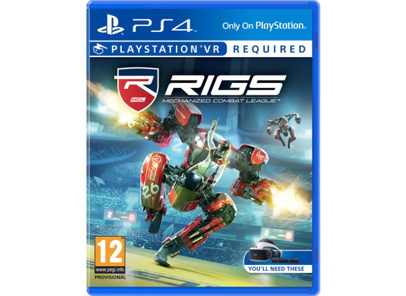 Jogo RIGS Mechanized Combat League PS4 Sony