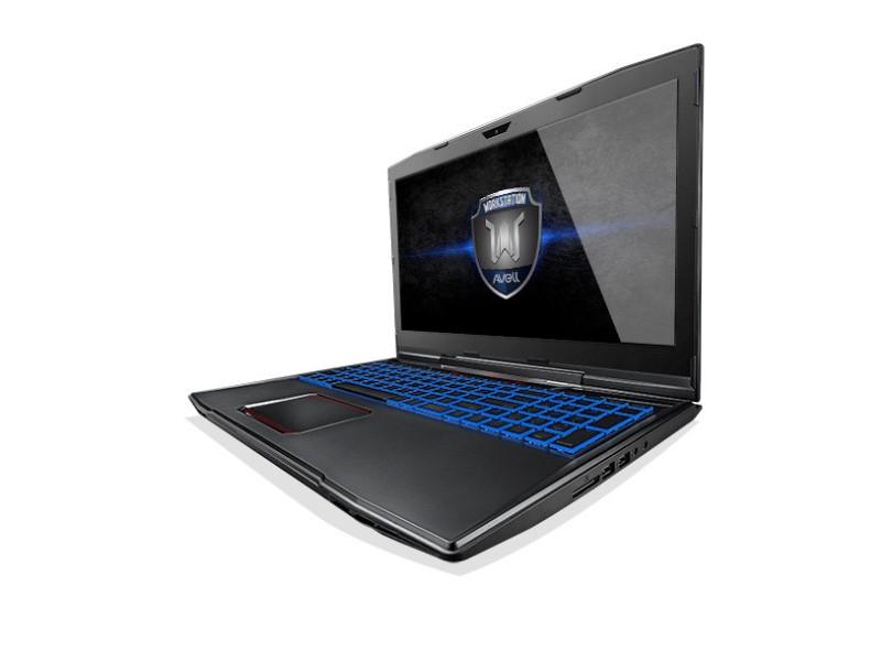 Notebook Avell Intel Core i7 7700HQ 7ª Geração 16 GB de RAM 1024 GB Híbrido 8.0 GB 15.6 " GeForce GTX 1050 Ti Titanium W1513 MX7