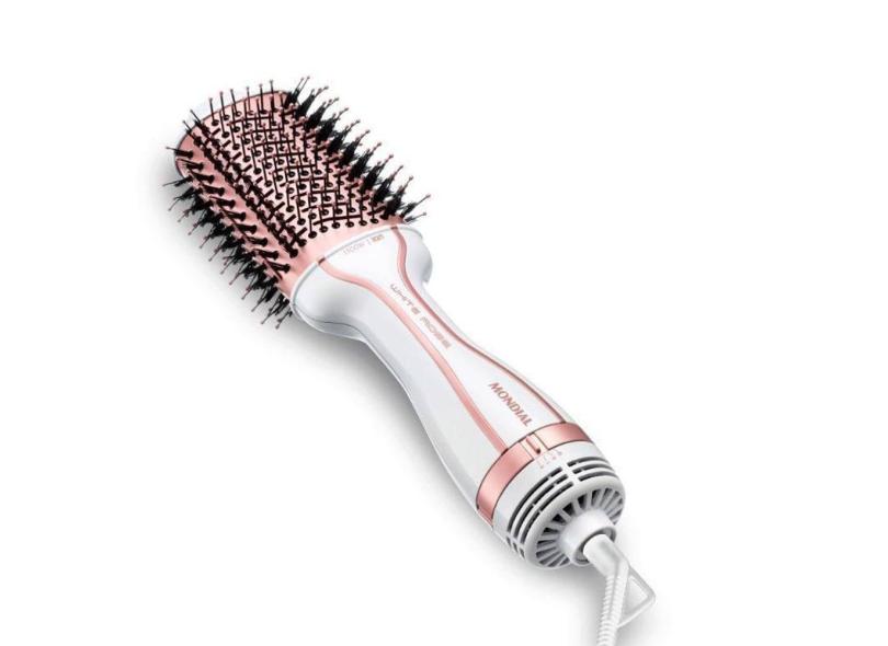 Escova Secadora Mondial White Rose 1300W Es-50 Bivolt