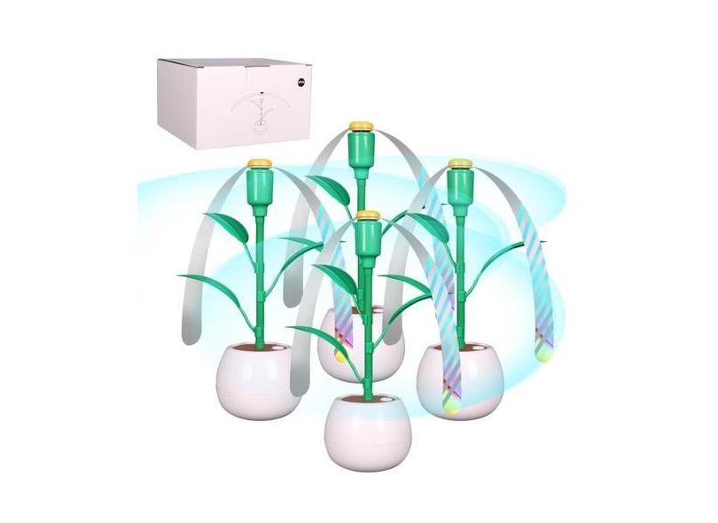 Ventiladores de mesa MENGBEI Portáteis com Lâminas Holográficas (4 uni