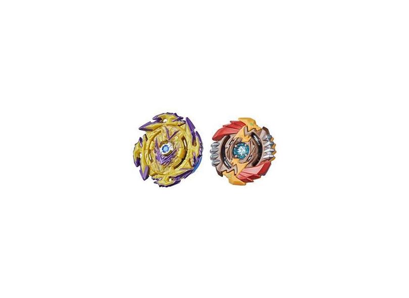 Pião Beyblade Burst Speedstorm Spear Valtryek V6 e Regulus R6 Hasbro ...