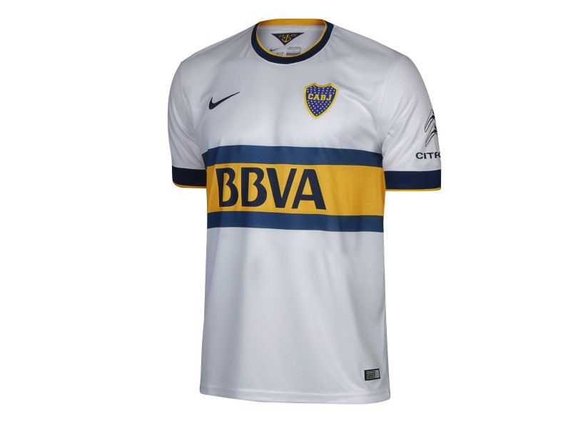 Camisa Jogo Boca Juniors II 2014/15 Sem Número Nike