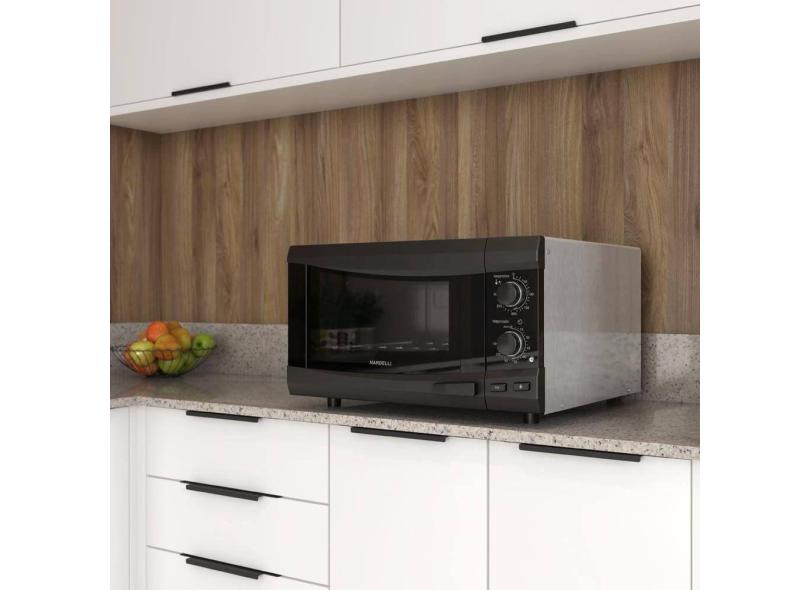 Forno Eletrico 45 Litros Super New 220V Nardelli Preto/Kromanox