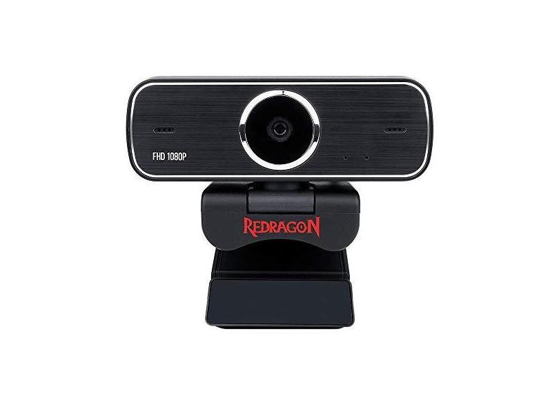 Webcam Gamer e Streamer Redragon Hitman 1080p GW800