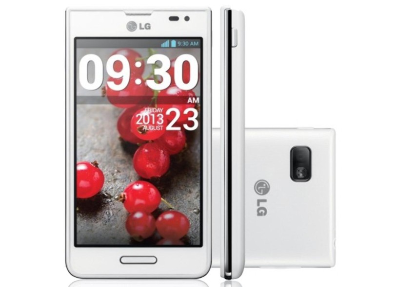 Smartphone LG Optimus F3 P655 Câmera 5,0 MP 4GB Android 4.1 (Jelly Bean) 4G Wi-Fi 3G