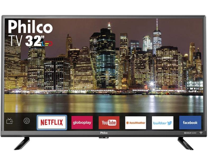 Smart TV TV LED 32" Philco Netflix PTV32G50SN 2 HDMI