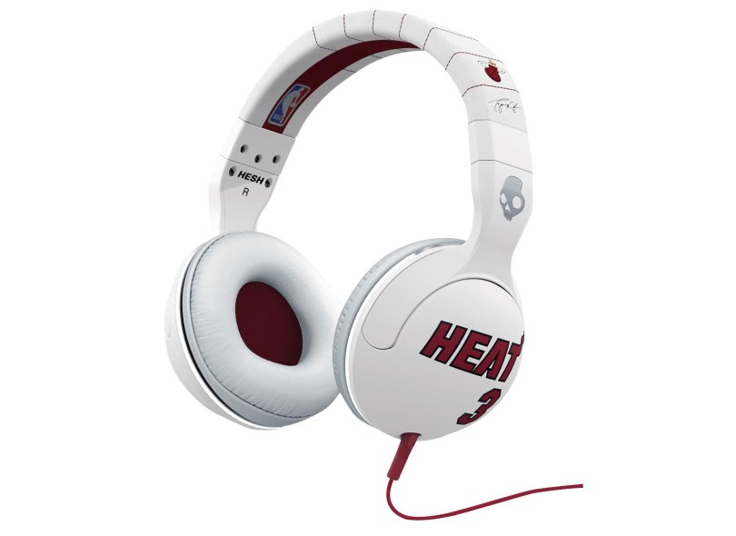 Headphone com Microfone Skullcandy Hesh 2 Miami Heat