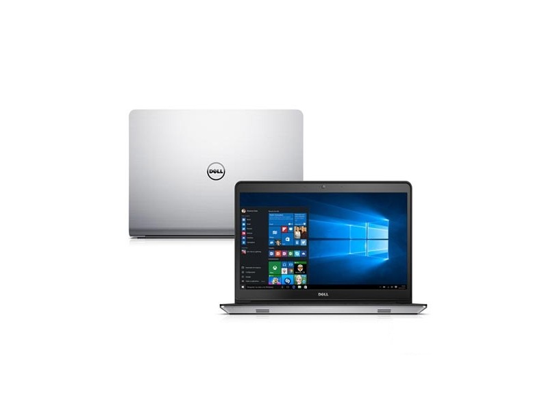 Notebook Dell Inspiron 5000 Intel Core i7 5500U 8 GB de RAM HD 1 TB Híbrido 8 GB LED 14 " Radeon HD R7 M265 Windows 10 i14 5448-C25