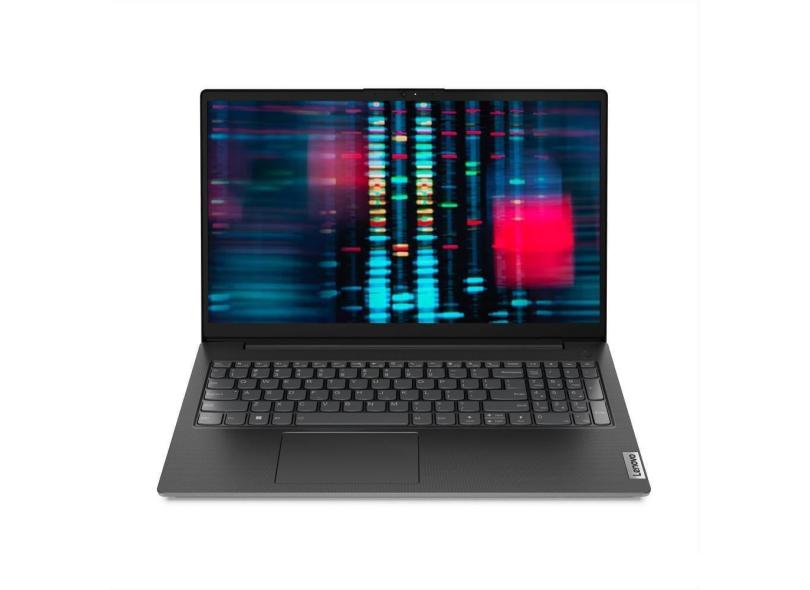 Notebook Lenovo V15 i3-1215U 4GB 256GB SSD Linux 15.6&quot;&quot; FHD 82UMS00300 Preto