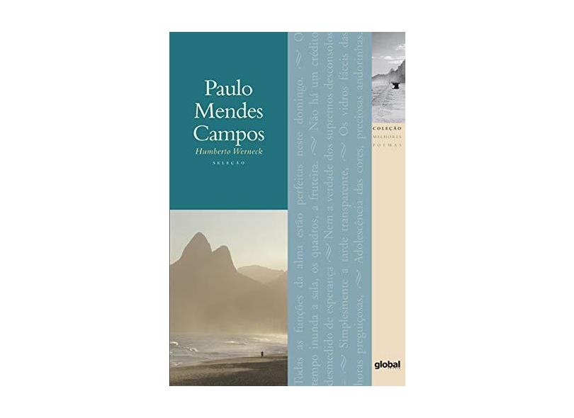 Os Melhores Poemas de Paulo Mendes Campos - Capa Comum - 9788526020795