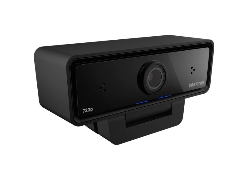 Webcam Intelbras Hd Usb 2 0 2x Microfones Bilaterais Cam 720p Com O