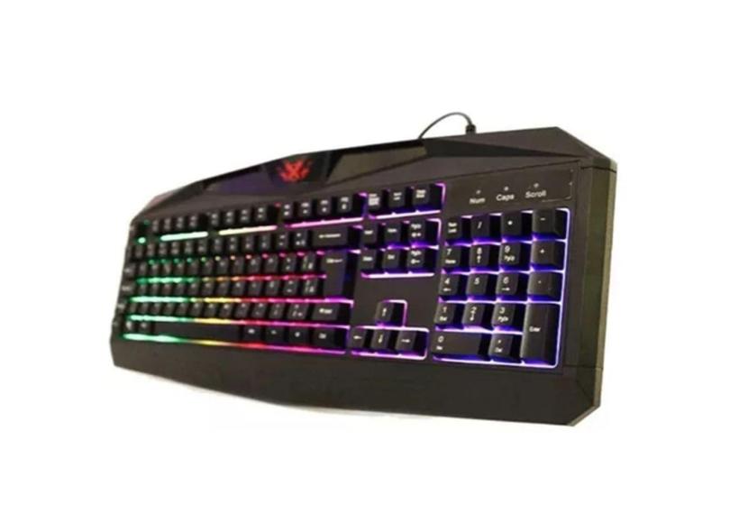 Teclado Para Computador Gamer Evita Falhas Ao Tocar Teclas