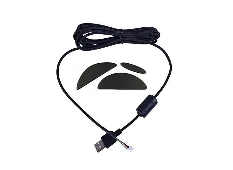 ZEZEFUFU Cabo USB Mouse Protetor de Ratos Adesivos Pés Patins Kit para Logitech G500 G500s